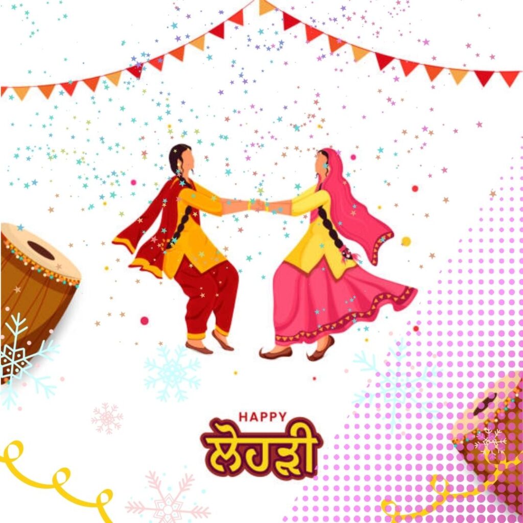 Celebrating Lohri 2023: The Festival of Joy and Thanksgiving in Punjab happy lohari 2 girls dance