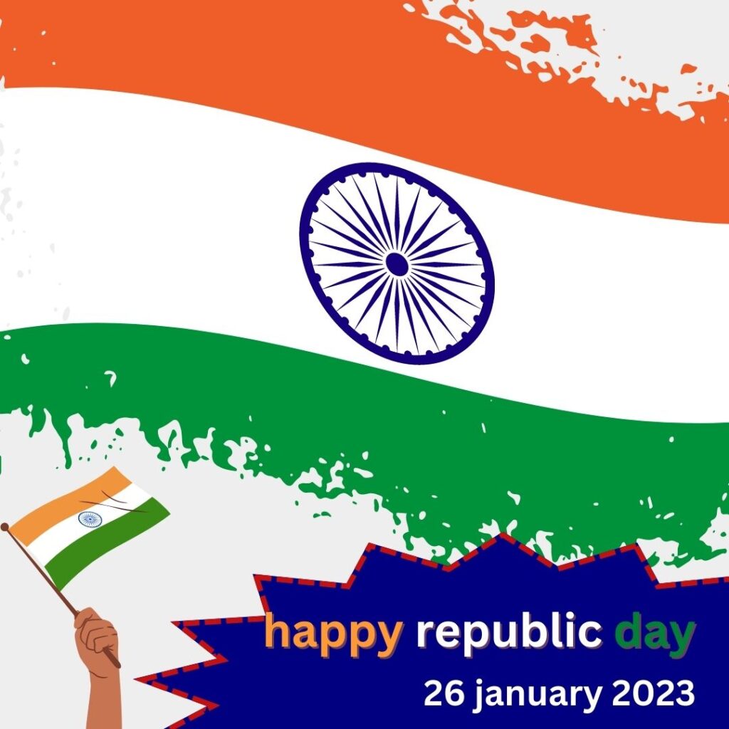 Celebrating Republic Day 26 January in India: How to A Look at the History and Meaning Behind the National Holiday: want to change it happy republic day blue star