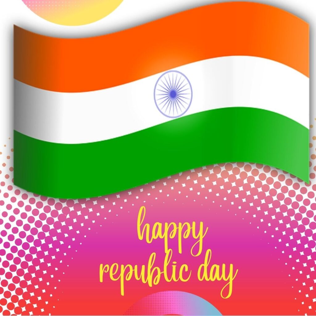 Celebrating Republic Day 26 January in India: How to A Look at the History and Meaning Behind the National Holiday: want to change it happy republic day curve flag