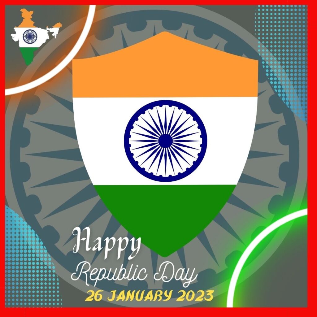 Celebrating Republic Day 26 January in India: How to A Look at the History and Meaning Behind the National Holiday: want to change it happy republic day flag shild