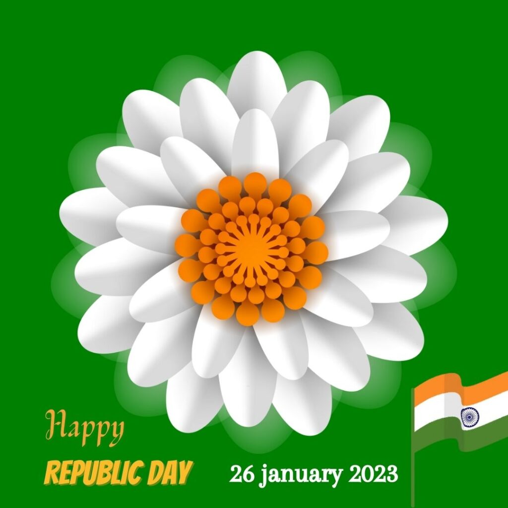 Celebrating Republic Day 26 January in India: How to A Look at the History and Meaning Behind the National Holiday: want to change it happy republic day flowere