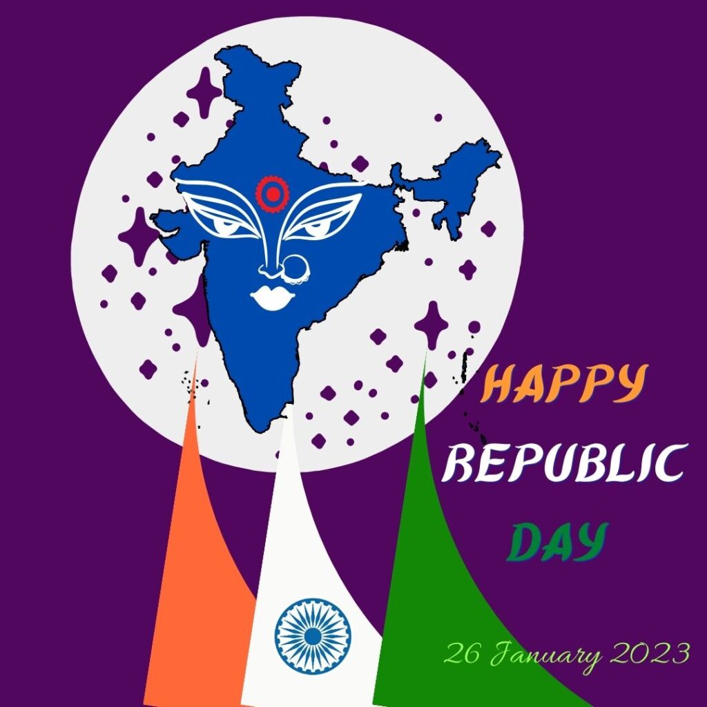 Celebrating Republic Day 26 January in India: How to A Look at the History and Meaning Behind the National Holiday: want to change it happy republic day moon with flag