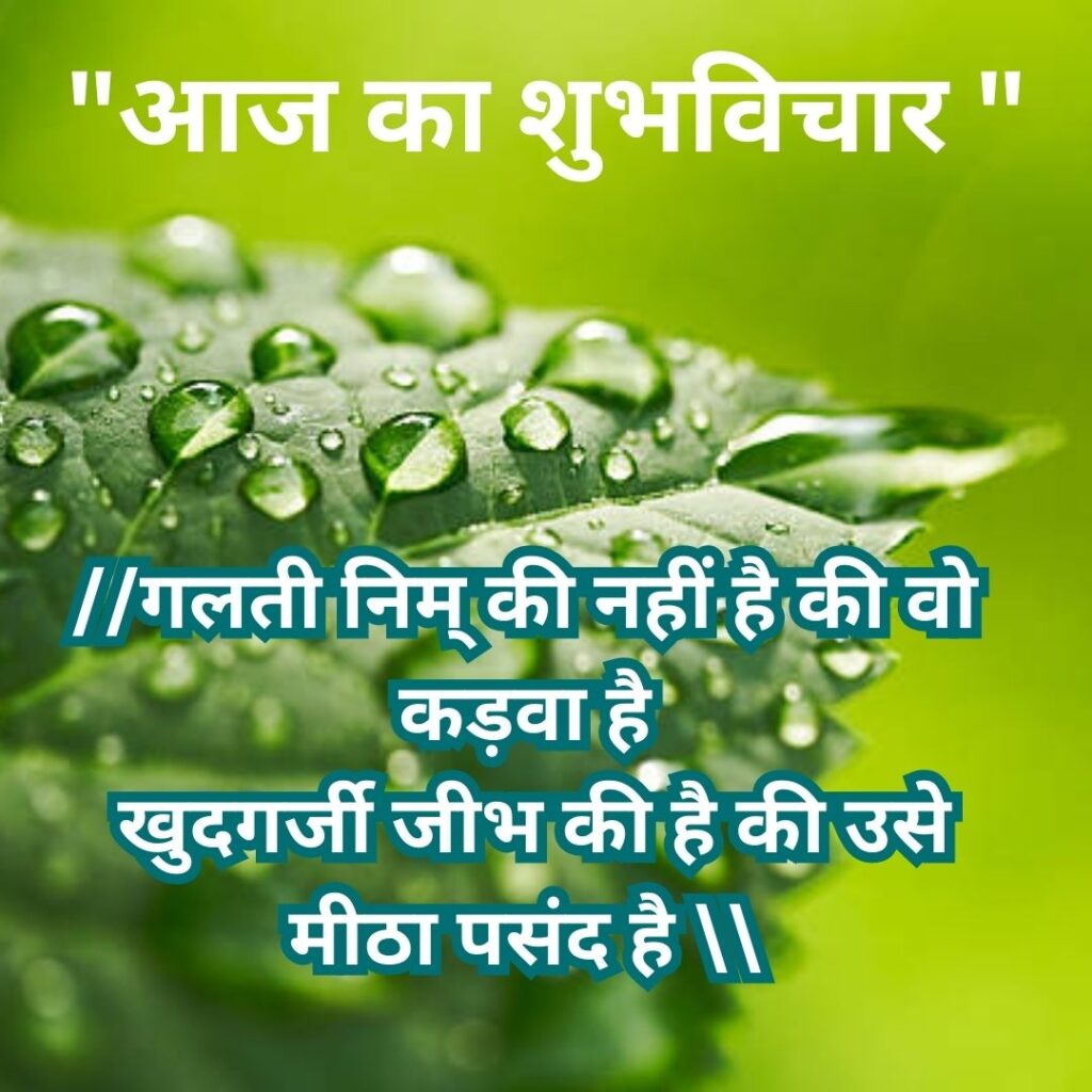 Shubh Vichar- Best motivational quotes in Hindi in Hindi - 2023 Image of Suprabhat Images