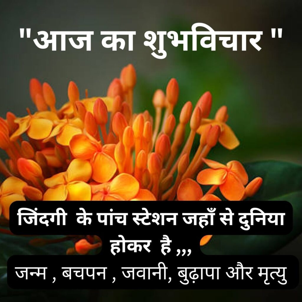 Shubh Vichar- Best motivational quotes in Hindi in Hindi - 2023 Suprabhat Whatsapp Image of Suprabhat 3